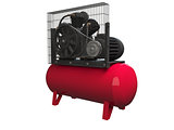 3D rendering air compressor