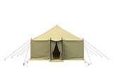 3D rendering of a military tent