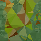 Dark Pastel Green Abstract Low Polygon Background