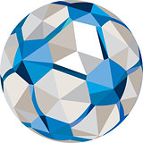 Soccer Football Ball Low Polygon