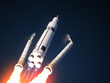 Space Launch System Solid Rocket Boosters Separation