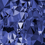 Abstract Digital Polygonal Blue Background