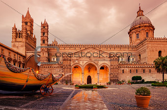 Palermo, Sicily, Italy: the cathedral