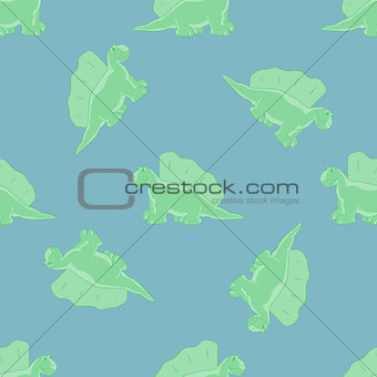 dinosaurs on a blue background