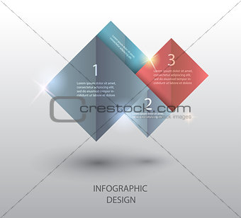 Vector template for presentation.
