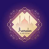 Ramadan kareem background 