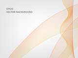 Abstract waved line background