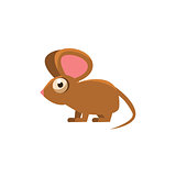 Mouse Simplified Cute Illustration