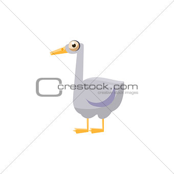 Goose Simplified Cute Illustration