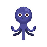 Octopus Simple Cartoon Character