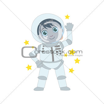 Boy Future Astronaut