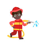 Boy Future Fireman