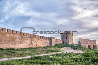Old fortress in town Bilhorod-Dnistrovski