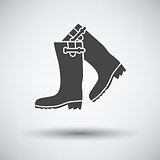 Hunter's rubber boots icon