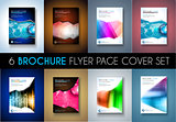 Set of Brochure templates, Flyer Designs or Depliant Covers for business presentation