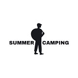 Logo for the campground.
