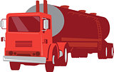 Tanker Cement Truck Retro