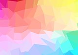 abstract color background with deformed shapes