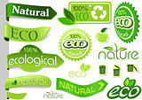 Eco Banners and Icons