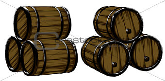barrels of beer
