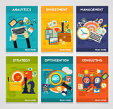 Consulting, Management, SEO, Analytics, Investment and Strategy Concept