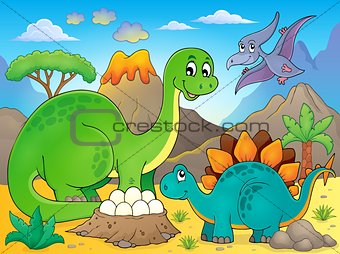 Image with dinosaur thematics 5