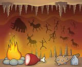 Prehistoric cave thematic image 1