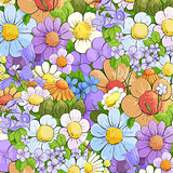 Floral bright background