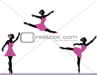 ballerinas dancing