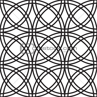 Celtic knots pattern