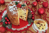 Italian Panettone Christmas Cake