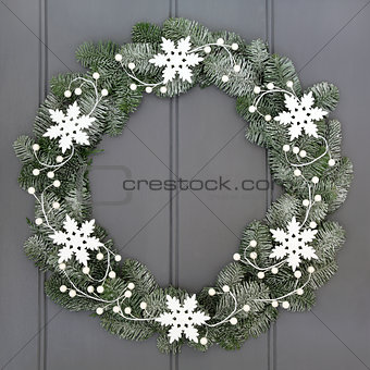 Snowflake Wreath Decoration