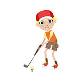 Young Golf Player