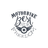 Best Motorbike Vintage Emblem