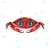 Red Crab Drawing