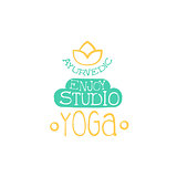 Yoga Studio Hand Drawn Promotion Sign