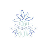 Yoga Harminy Hand Drawn Promotion Sign
