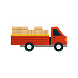Open Deck Cargo Truck
