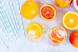 Summer citrus drinks