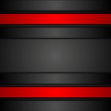 Black and red corporate tech vector design