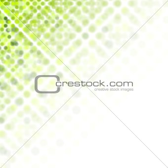 Bright green abstract shiny background