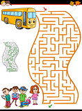 maze or labyrinth activity for kids