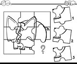 jigsaw activity coloring task