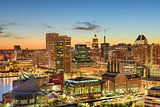 Baltimore, Maryland Cityscape