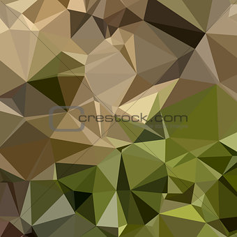 Burlywood Brown Abstract Low Polygon Background