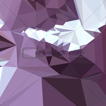 Dark Pastel Purple Abstract Low Polygon Background