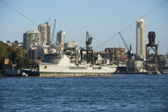 Ship in Sydney, Australia.