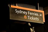 Ferry tickets, Sydney Australia.