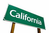 California - road-sign.