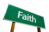 Faith - Road Sign
